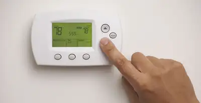 Digital thermostat installation with precise temperature programming in Tampa, FL