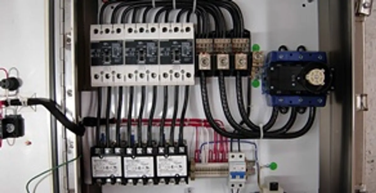 Electrical panel installation with organized circuit breakers and wiring in Tampa, FL