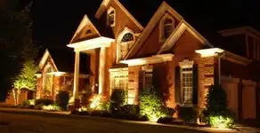 electrician services providing professional exterior electrical lighting in Tampa, FL