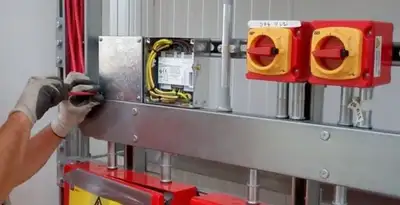 fire alarm installation service with certified electricians wiring fire alarm control equipment in Tampa, FL
