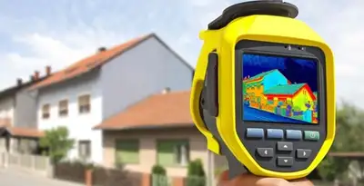 home energy audit service performing exterior thermal inspection to identify energy loss in Tampa, FL