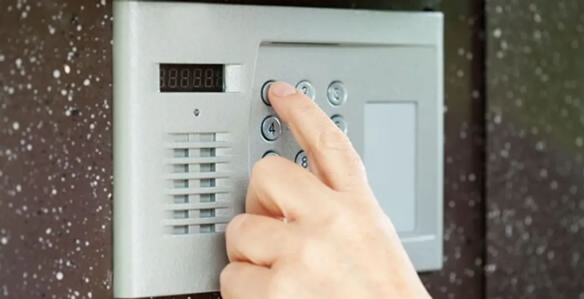 intercom system for home installation services with indoor access control keypad in Tampa, FL